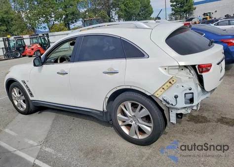 2014 Infiniti Qx70 Base z USA, uszkodzony, nr VIN JN8CS1MU7EM450291